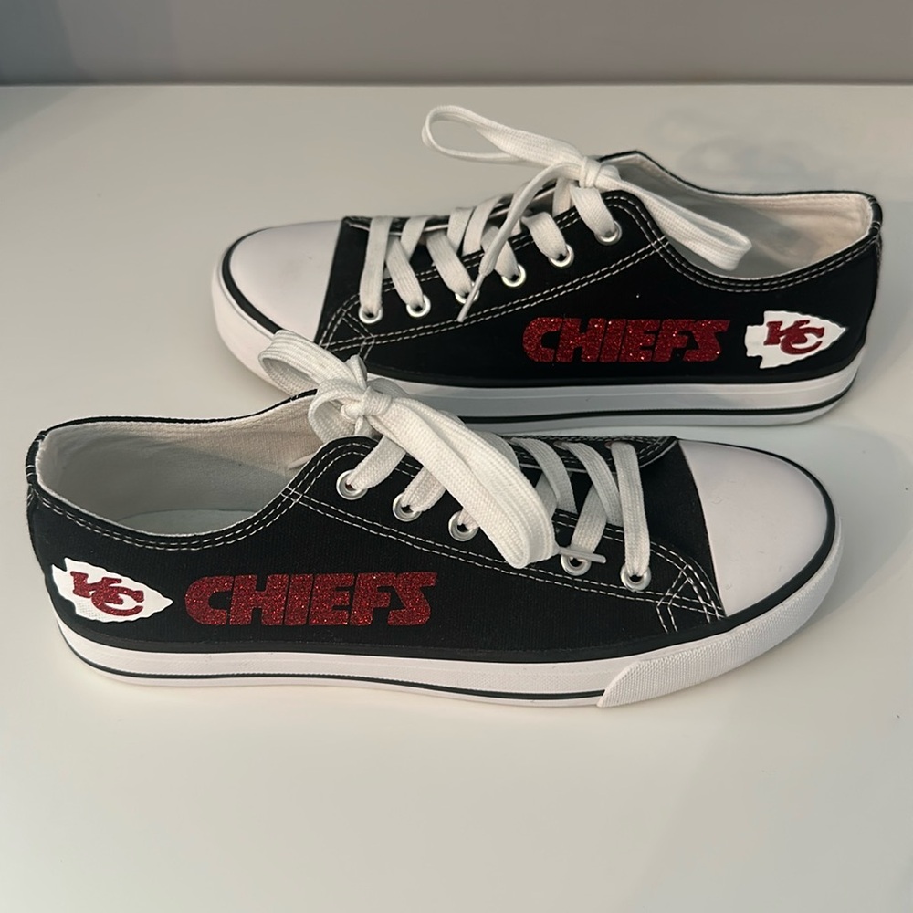 Kansas City Chiefs Custom Made Tennis Shoes